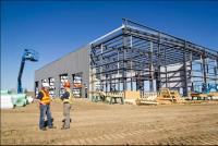 Multi Span Steel Building Prefabricated Construction Materials Z Purlin