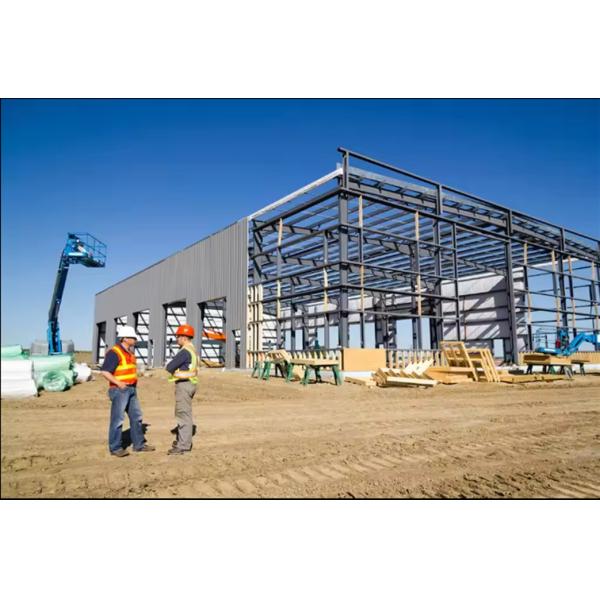 Multi Span Steel Structure Building Quickly Assembled Prefabricated Construction