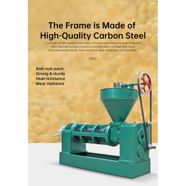 KG Industrial Oil Extractor High Oil Yield Cold Pressed Rosehip Oil Press Automatic Moringa Oil Pressers Pressing Machine