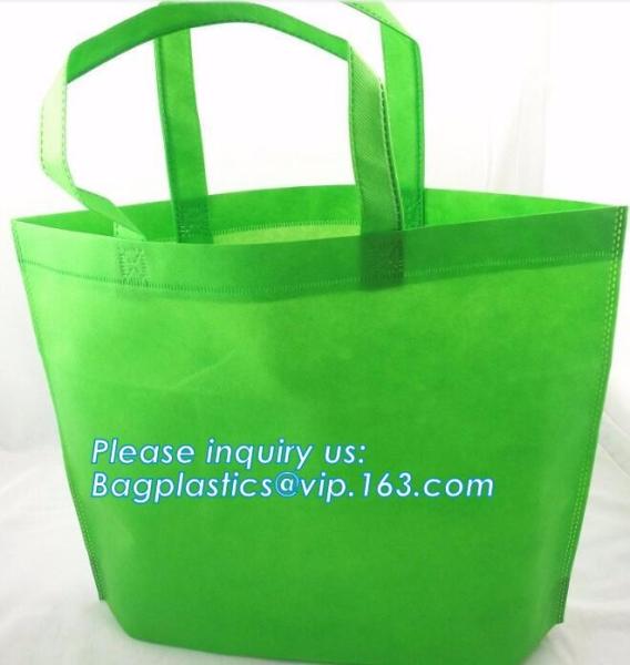 Wholesale online promotional laminated non woven bag with Top Quality, promotional silk screen nonwoven bag spunbond bag