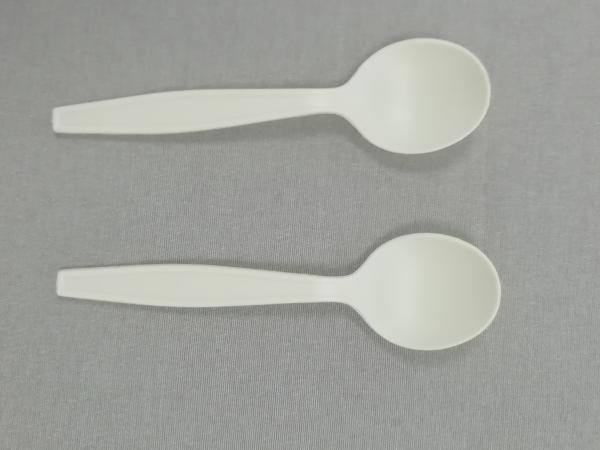 Biodegradable Starch-Based Spoon Fancy Sustainable Flatware Utensils Legant All-Natural Compostable Flatware