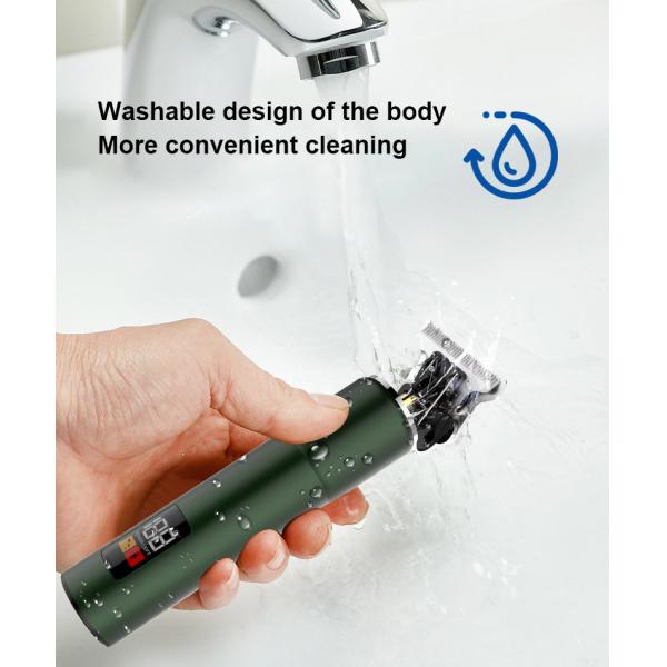 электрический триммер волос 8W, дисплей Clippers LCD волос людей 600MAH профессиональный