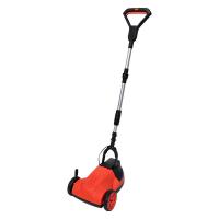 Tondeuse à gazon électrique avec manche télescopique, coupe-herbe à pousser pour cour de maison, largeur de coupe 2-15cm pour pâturage et prise électrique