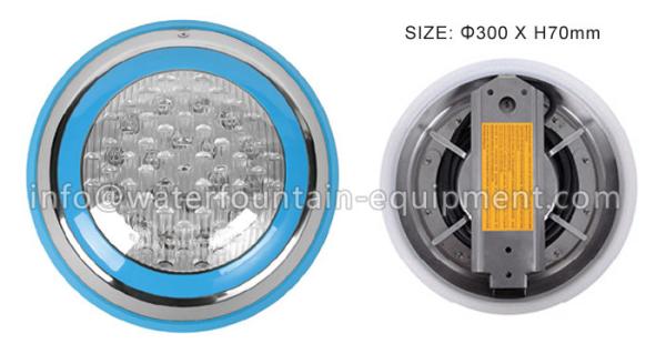 Stainless Steel 304 Swimming Pool Lights Underwater , CE Color Changing Pool Light
