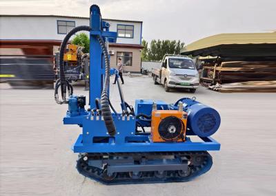 100m Small Diesel Engine Crawler Mounted Drill Rig Machine For Water Well Drilling