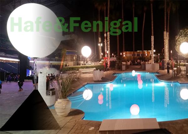 Partie gonflable 90cm extérieurs de camping du ballon 400w 800w RVB de lumière de la décoration LED