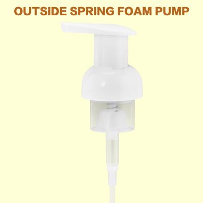 PET bomba de espuma de silicone para 40mm dentro fora de embalagens cosméticas de núcleo de primavera