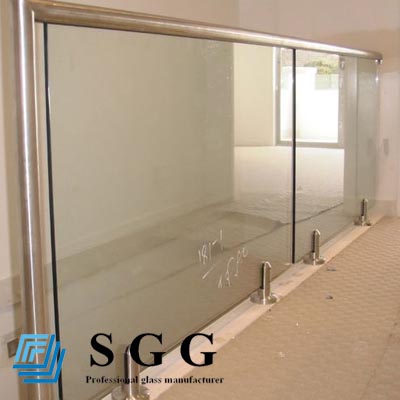 Best supply clear toughened glass balustrade