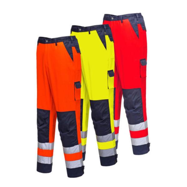 SGS Reflective Safety Pants Washable ODM High Visibility Pants