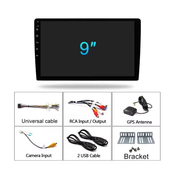 9 дюймовое 10 дюймовое универсальное автомобильное радио Android Screen T100 Carplay DVD мультимедиа