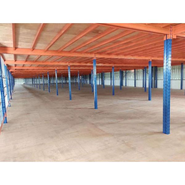 7000kg Warehouse Shelving Units ODM Mezzanine Garage Metal Rack