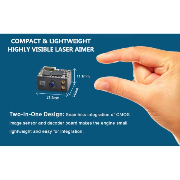 752*480 CMOS Image Sensor 2D Arduino Barcode Scanner Module Laser Scan Engine TTL232