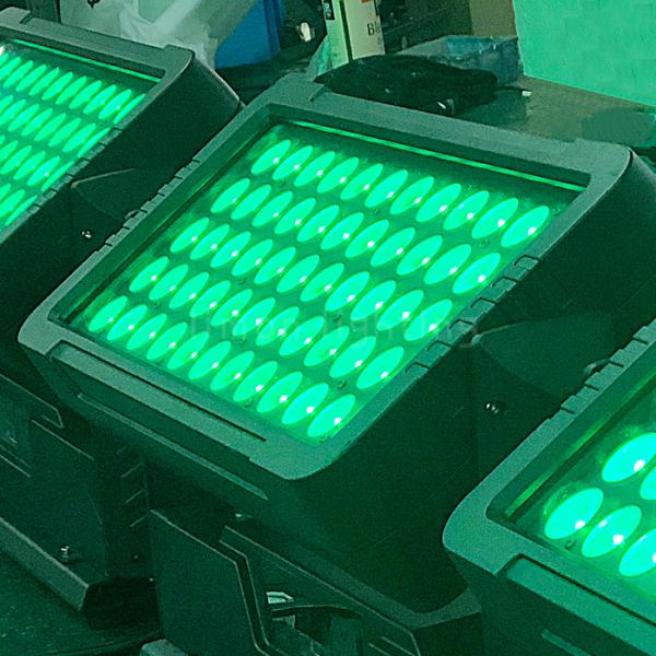 High Power Waterproof IP65 60x10w RGBW 4in1 LED Wall Wash City Color Lights