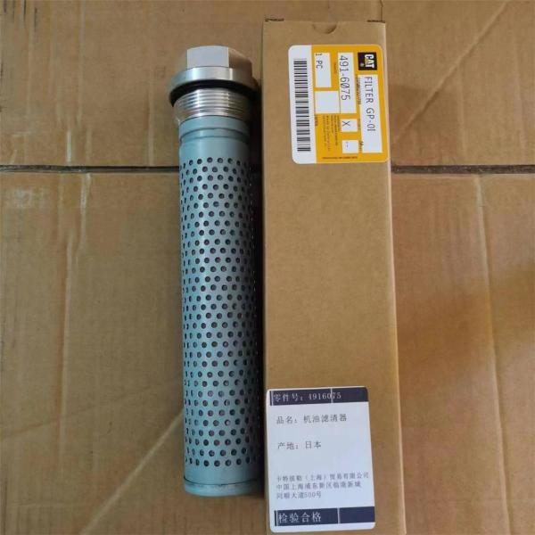 Filtro de combustible 4916075 491-6075 para CAT Hidráulico