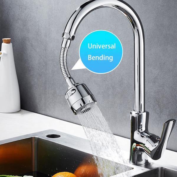Modern Design Single Hole Faucet Mount Water Saving Aerator Tap for Home Kitchen Sink