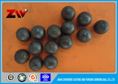 Bolas de moedura dos meios do uso de grande resistência do moinho de bola, bola de aço de moedura forjada