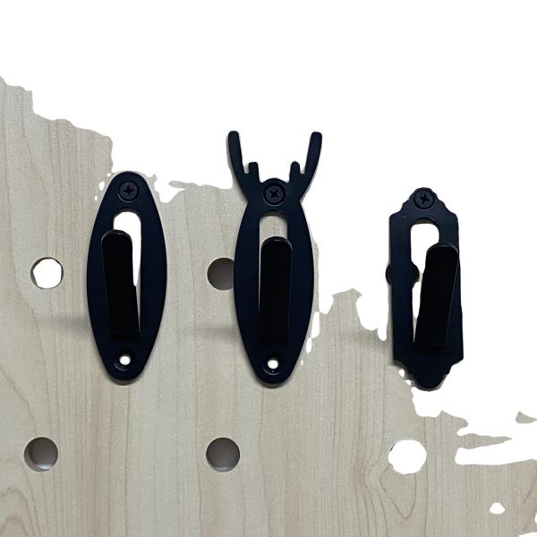 Standard European Mount Antler Style Steel Wall Mount Bracket for Deer Antler Mounts