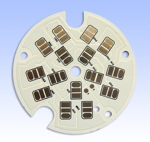Поверхность ЕСЛИ Aluminun HASL/OSP 1 до 2 ватта доска PCB 1 до 6 OZ
