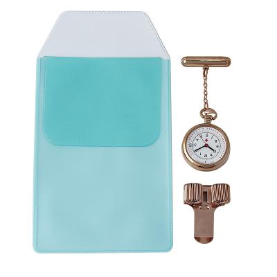 Pendant Nurse Pocket Watch+Penbag+Pen Clips Combination Three-piece Medical Quartz Fob Watches Doctor Nurse Gift