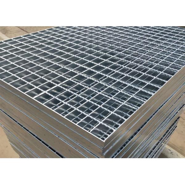 Anti Skid Q345 Welded Steel Grating 1250mm Width Hot Dip Galvanized