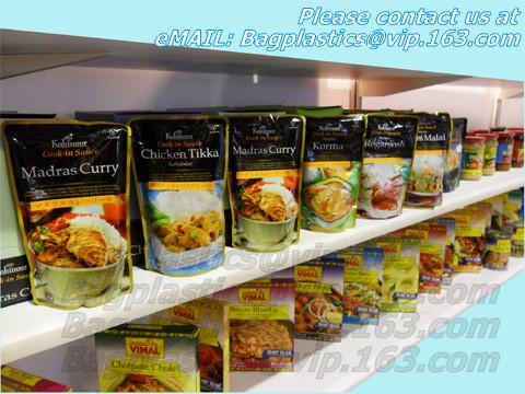 Organic Foods Pouches, Cookie Packaging, Tea Pack, Coffee Pack, Oil Packaging, Juice Pack Cooked Food Packaging - Ready-