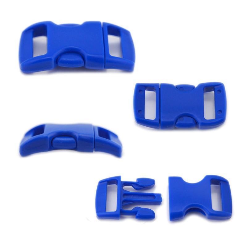 10mm Paracord Curved Side Release Buckle Plastic for Paracord Bracelet Manufacturing