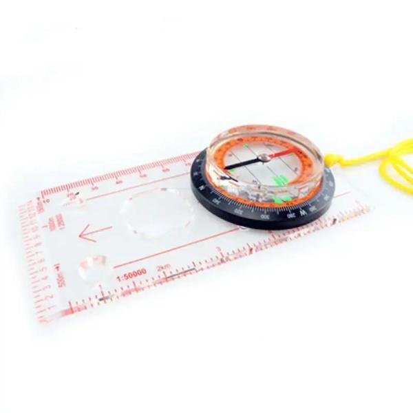 Portable Digital Magnetic Compass for Outdoor Mini Multifunction Camping Customizable