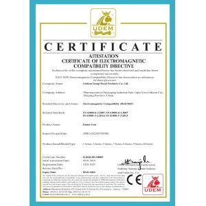 Taizhou Tianqi Metal Products Co., Ltd Сертификации