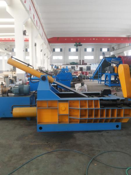 Non ferrous metal baler scrap metal baler High quality  Automatic non ferrous baling equipment for scrap metal