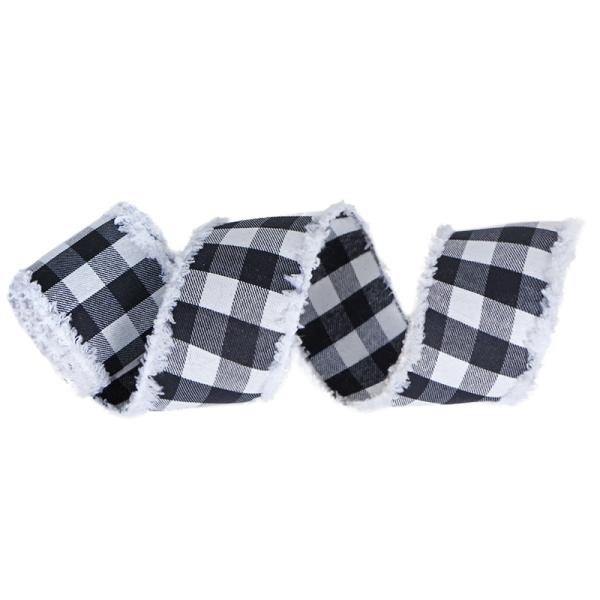 63mm Wired Edge Burlap Ribbon Ideal for DIY Christmas Crafts and Gift Wrapping Needs