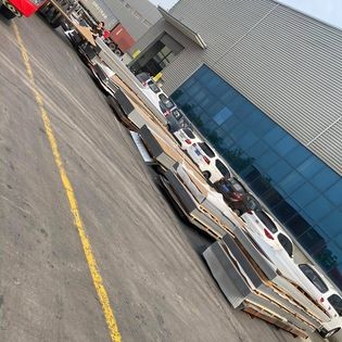 Placas de aluminio compuesto recubiertas con PVDF