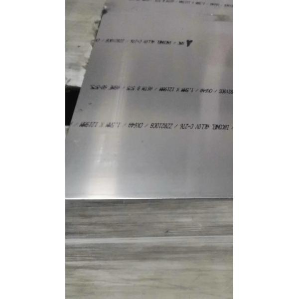 Материалы корозии плиты АСТМ Б622 Хастеллой К276 сплавляют плиту К276 режа Хастеллой к276