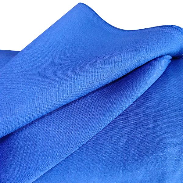 Blue 100% Cotton Flame-retardant Anti-static Fabric Antistatic ESD Flame-retardant Coat Fabric