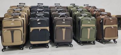 Durable Fabric Luggage Bag Fixed Casters For Travel And Business