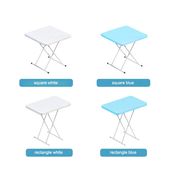 Adjustable Small Laptop Table Lightweight Home Garden Folding Coffee Table for Indoor