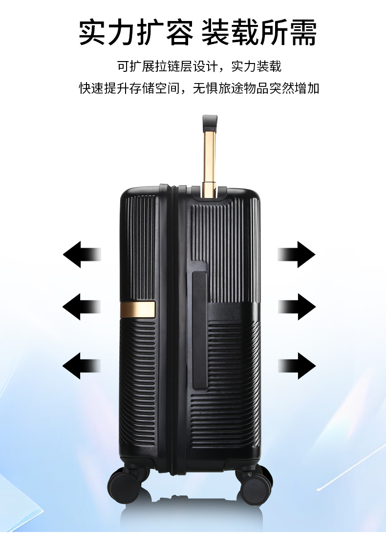 Factory Price 20-24 Inch Unisex Hard Shell Trolley Luggage Bag Set PC Aluminum Spinner Caster Lock School Business Travelling