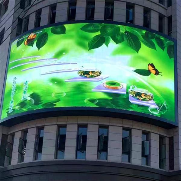 AC100-240V Led Video Wall Display RGB Electronic Advertising Boards Customized Dimension
