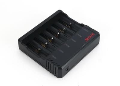 Nominal Voltage Protected 4.2 V Battery Charger 6 Slots CE ROHS FCC Approval