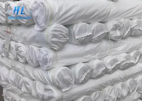 UL94-V0 Tecido de fibra de vidro revestido de silício branco simples para resistência à tração