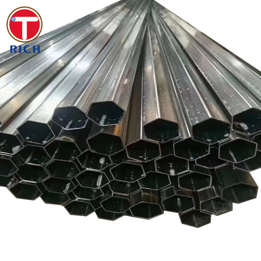 304 Stainless Steel Hex Tube Welded For Mechanical Purposes