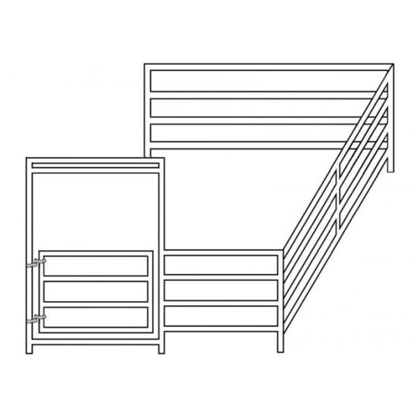 Galvanized Horse Panels 12 Feet by 5 Feet