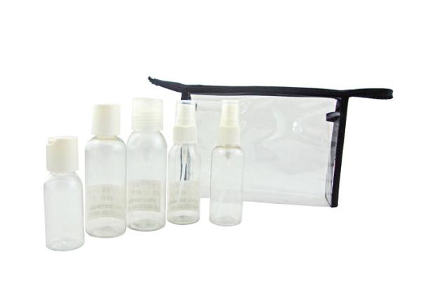 Customized Logo Airline Amenity Kits Travel Containers For Cosmetics