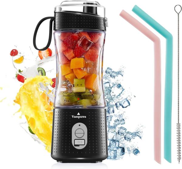 Compact and Portable Blender with Six Blades for Grinding Blending and More Braising Cups