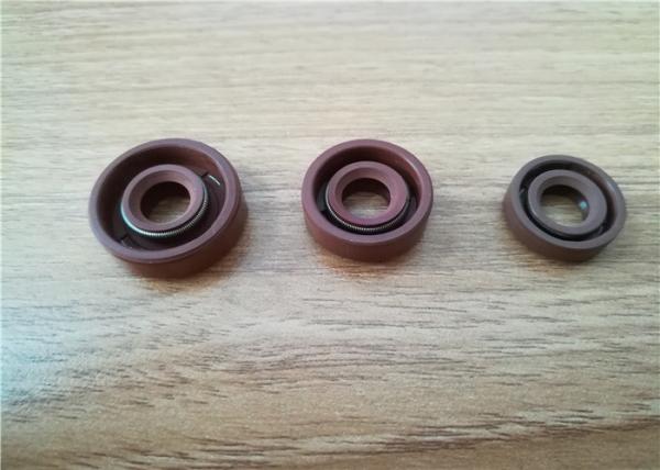 Abasteça o selo do óleo de borracha resistente/cor de borracha hidráulica 8*19*7 de Brown de selos