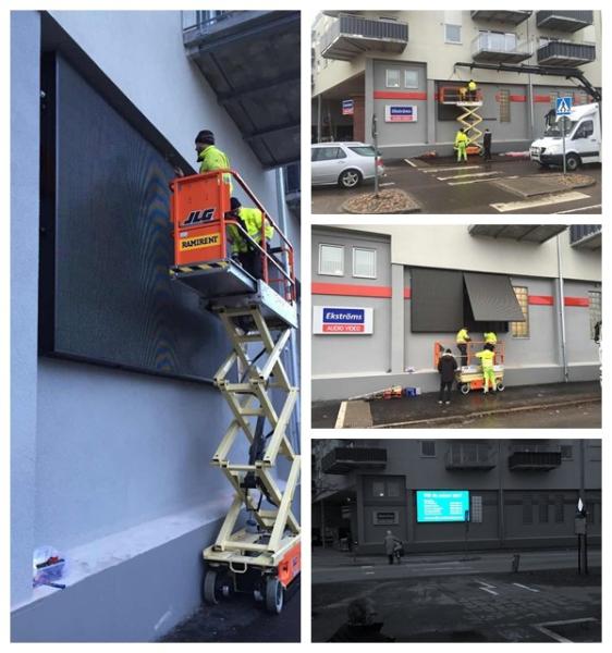 450W/M2 6500nits Led Advertising Signs SMD2727 Outdoor LED Display Screen