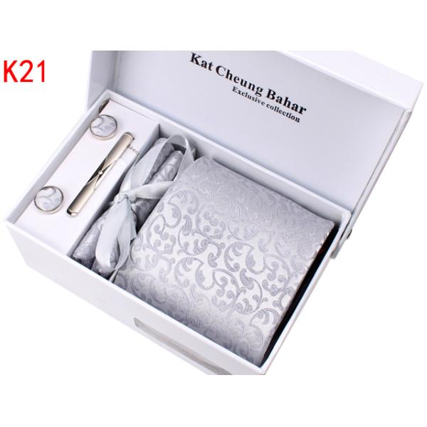 Mens silk ties&pocket hanky set