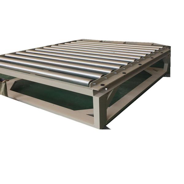 Heat Resistant 2 Tons Max Loading Gravity Feed Roller Conveyor with Easy Installation for Beverage Industry