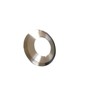 60mm Ferro redondo Circular Paper Slitter Blades Rotary para papel de rolo para