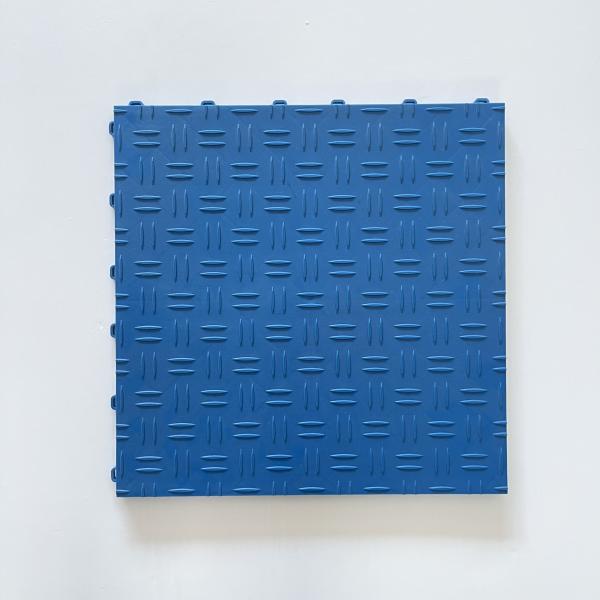 Interlocking Diamond Garage Floor Tile Commercial Polypropylene Garage Flooring