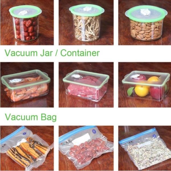 Disposable Transparent Vacuum Sealer Food Storage Plastic Packaging Roll Bag for Food Sealed, Textured Food Freshness St
